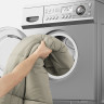 Ультралёгкий спальный мешок NATUREHIKE CNK2350WS023 M400 хлопковый с капюшоном весна осень зеленый, молния справа 6927595776087